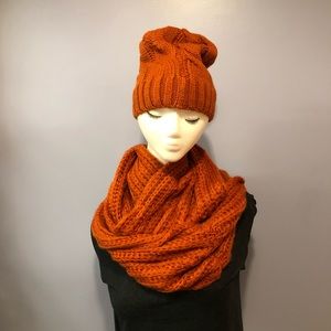 2pcs-Merona Hat & Scarf